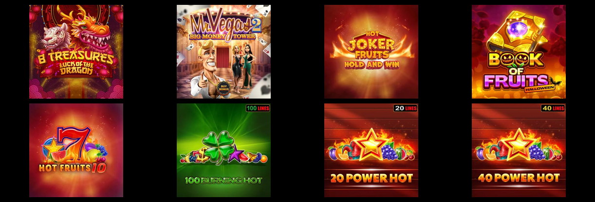 Seleção de Slots na 888BET.COM